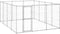 vidaXL - Hondenkennel - 14,52 - m² - staal