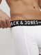 JACK&JONES SENSE TRUNKS - Boxershorts - 3-pack - Light Grey Melange (3-pack)
