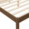 vidaXL - Seniorenbed - massief - grenenhout - honingbruin - 140x190 - cm