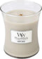 WoodWick Hourglass Medium Geurkaars - Wood Smoke