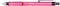 Vulpotlood rOtring Visuclick 2B 0.5mm roze