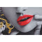Schilderij DKD Home Decor Vrouw (80 x 2 x 40 cm) (2 Stuks)