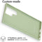 iMoshion Hoesje Geschikt voor Samsung Galaxy S22 Ultra Hoesje Siliconen - iMoshion Color Backcover - groen