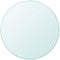 vidaXL - Tafelblad - van - gehard - glas - 800 - mm - rond