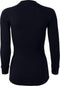 Avento Thermoshirt - Lange Mouw - Aansluitend - Donkerblauw - Maat 40