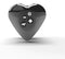 Mystim - Hearts Desire eStim Lay-On Vibrator Zwart