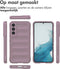 imoshion Hoesje - Geschikt voor Samsung Galaxy S22 - EasyGrip Backcover - Paars