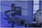 LC-Power LC-EQ-A34B-D - Monitorbeugel - Geschikt voor 2 schermen tot 34 inch - Gasveer - 360° kantelposities