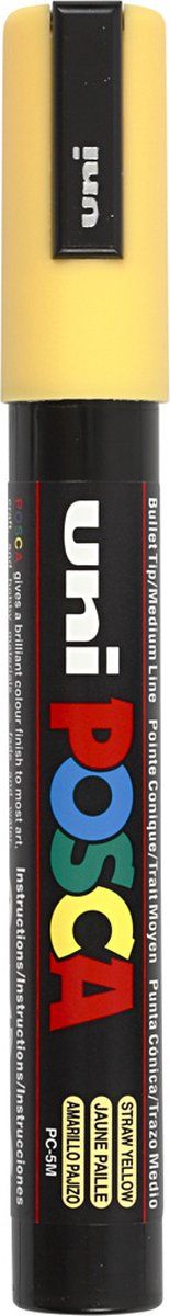 Verfstift posca pc5m m strogeel