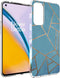 imoshion Hoesje - Geschikt voor OnePlus Nord 2 - Design hoesje - Blue Graphic