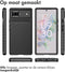 iMoshion Hoesje Geschikt voor Google Pixel 6a Hoesje Siliconen - iMoshion Thunder Backcover - Zwart