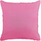 RHOEO - Sierkussen - Roze - 45 x 45 cm - Katoen