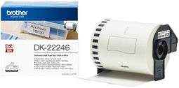 Brother DK-22246 - Printerlabel - Zwart op wit