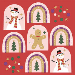 Duni - Servet l33b33 cm candyman red 20st