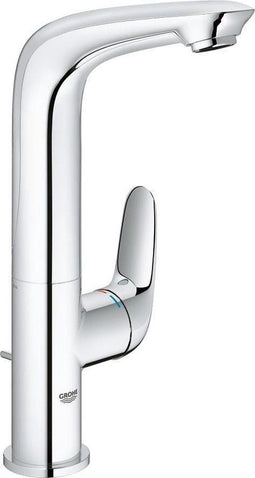 GROHE Wave New - Wastafelkraan - Hoge uitloop 24,5 cm - Chroom glans