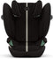 Cybex Solution G2 - Autostoeltje - Verstelbare hoofdsteun en zijdelingse bescherming - Moon Black (plus)