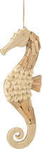 J-Line Hanger Zeepaardje - hout - naturel - large
