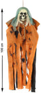 Halloween/horror thema hang decoratie spook/skelet - enge/griezelige pop - 100 cm