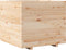 vidaXL - Plantenbak - 80x80x72 - cm - massief - grenenhout