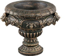 PTMD Martha Ronde Pot Antiek - 25 x 22 x 21,5 cm - Cement - Blauw