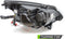 Koplampen Xenon D2S - voor BMW E60/E61 2003-2004 - LED CCFL angel eyes - zwart
