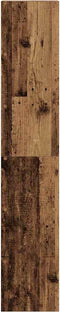 vidaXL - Boekenkasten - 2 - st - stapelbaar - 30x30x80 - cm - bewerkt - hout - oud - hout