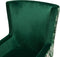 Beliani ONEIDA - Fauteuil - Groen - Fluweel