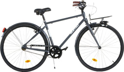 Dino Aurelia Herenfiets - Transportfiets voor Heren - 28 Inch 49 cm - V-Brakes - Donkergrijs