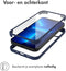 Accezz Hoesje Geschikt voor iPhone 13 Pro Max Hoesje - Accezz 360° Full Protective Cover - Donkerblauw