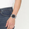 HUGO HU1530332 #TREK Heren Horloge - Mineraalglas - Staal - Zilverkleurig - 42 mm breed - Quartz - Vouw/Vlindersluiting - 5 ATM (douchen)