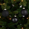 House of Seasons - Kerstballen Set - 42 Stuks - Ø7 cm - Glas - Zwart (42 stuks)