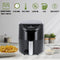 Just Perfecto Airfryer XL 3.5L - 1200W - Met Touchscreen & LED Display - Heteluchtfriteuse Met Grilplaat - Air Fryer Zonder Olie - Braden, Grillen, Bakken, Roosteren én Frituren - 7 Programma's - Vaatwasserbestendig