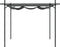 vidaXL - Pergola - met - uitschuifbaar - dak - 395x292x230 - antracietkleurig