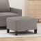 vidaXL - Voetenbank - 60x50x41 - cm - stof - taupe