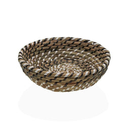 Mand Versa Textiel Waterhyacint 25 x 8 x 25 cm