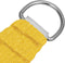 vidaXL - Zonnezeil - 160 - g/m² - rechthoekig - 5x7 - m - HDPE - geel