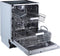 Etna VW544N - Inbouw vaatwasser - 14 couverts - Geluidsniveau 44 dB