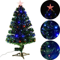 Kunstkerstboom 90 cm - Kunstkerstboom - 90 LED's - Groen