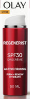 Olay Regenerist Dagcrème met SPF30 - Actief verstevigende hydraterende gezichtscrème - 50 ml