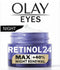 Olay Retinol 24 MAX* Nacht Oogcrème - Voor Donkere Kringen - Maakt Glad-Vernieuwt - MAX* Hydratatie - 15ml