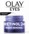 Olay Retinol 24 Nacht Oogcrème - Parfumvrij - Anti-Veroudering Verzorging voor Donkere Kringen - 15 ml