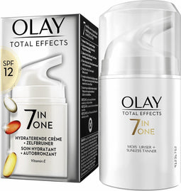 Olay Touch of Sun 7-in-1 - Dagcrème en Zelfbruiner - SPF 12 - 50 ml