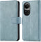 imoshion Hoesje Geschikt voor Oppo Reno 10 Pro / Reno 10 Hoesje Met Pasjeshouder - imoshion Luxe Bookcase - Lichtblauw