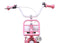 Amigo Superstar Meisjesfiets - Kinderfiets 20 inch - Roze