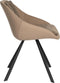Dutchbone Wakefield - Eetkamerstoelen - Comfortabele kuip met afneembare kussens - Beige (set van 2)