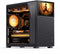 Jonsbo D41 MESH - Midi Tower - ATX ondersteuning - Zwart