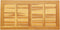 vidaXL - Tafelblad - 100x50x2,2 - cm - Rechte - Massief - Acacia