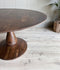 Old Inn - Eetkamertafel Mango Rond Walnoot 140cm