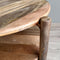 Old Inn - Mango salontafel naturel rond 65 cm