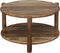 Old Inn - Mango salontafel naturel rond 65 cm